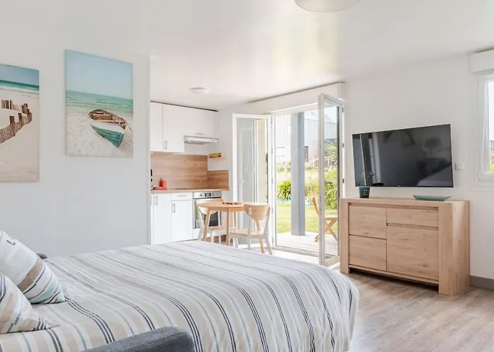 Apartment Sardine Argentee A 100m Surf Randos Gr 223 Jardin